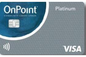OnPoint Community Credit Union Platinum Visa Credit Card logo