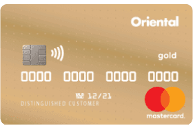 Oriental Bank Mastercard Gold Credit Card logo