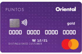 Oriental Bank MasterCard Gold PUNTOS Credit Card logo