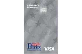 Patriot Federal CU Cash Back Rewards VISA® Credit Card logo