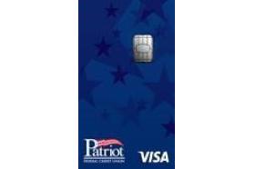 Patriot Federal Credit Union Platinum VISA® Credit Card logo