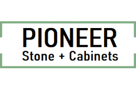 Pioneer Stone + Cabinets logo