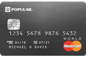 Popular Bank Preferred World Mastercard® logo