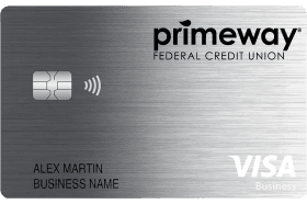 PrimeWay FCU Business Cash Visa Credit Card logo