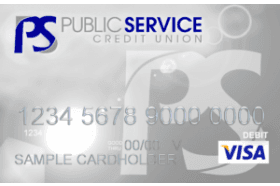 Public Service Credit Union Platinum Visa Credit Card logo