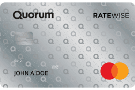 Quorum FCU RateWise Mastercard Credit Card logo
