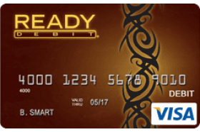 ReadyDebit Visa Latte Control Prepaid Card logo