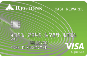 Regions Cash Rewards Visa Signature® Credit Card logo