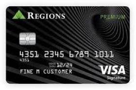 Regions Premium Visa Signature Credit Card logo