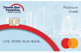 Tampa Bay Federal MasterCard Platinum Credit Card logo