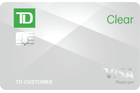 TD Clear Visa Platinum Credit Card logo