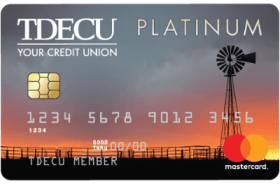 TDECU CU Platinum Mastercard logo