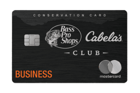 The BPS and Cabela's CLUB Business Card logo