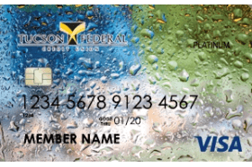 Tucson Federal CU Visa Platinum Card logo