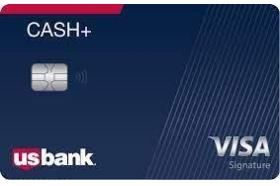 U.S. Bank Cash+® Visa Signature® Card logo