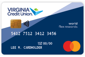 Virginia CU Flex Rewards Mastercard® logo