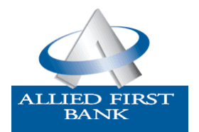 Allied First Bank logo