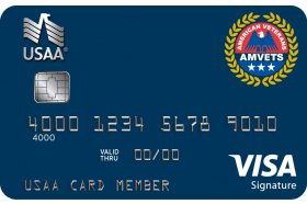 American Veterans USAA Rewards™ Visa Signature® Card logo