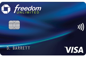 Chase Freedom Unlimited Visa logo