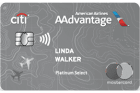 Citi® / AAdvantage® Platinum Select® World Elite Mastercard® Credit Card logo