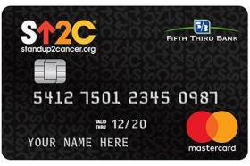 Fifth Third Bank Stand Up to Cancer Credit Card logo