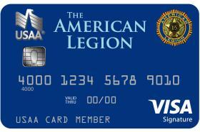 The American Legion USAA Rewards™ Visa Signature® Card logo