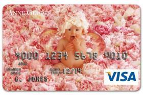 Anne Geddes Visa Card logo