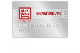 Art Van Credit Card logo