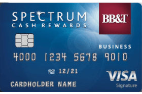 BB&T Spectrum Cash Rewards Business Visa logo
