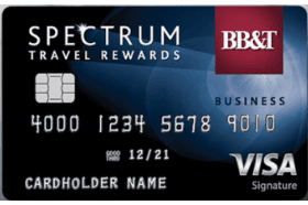 BB&T Spectrum Travel Rewards Business Visa logo
