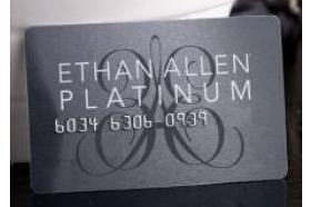 Ethan Allen Platinum Card logo