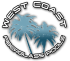 West Coast Fiberglass Pools logo