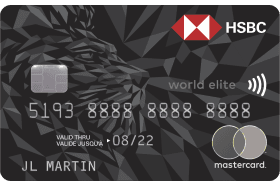 HSBC Premier World Elite Mastercard logo