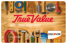 True Value Discover Credit Card logo