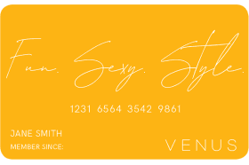 The VENUS Credit Card logo
