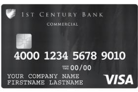 1st Century Bank Visa® Commercial Card logo