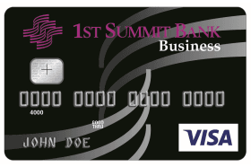 1st Summit Bank Business VISA® Credit Card logo