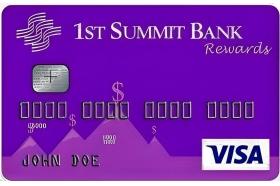 1st Summit Bank VISA® Credit Card logo