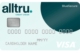 Alltru Credit Union Blue Secure Visa logo