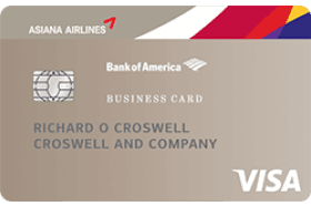 Asiana Airlines Business credit card logo