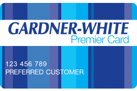Gardner-White Premier Card logo