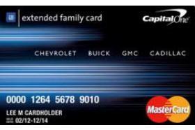 GM Extended Family Card logo