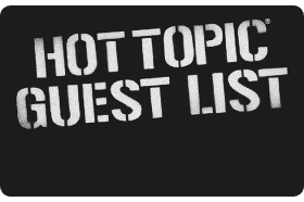 Hot Topic Guest List Credit Card logo