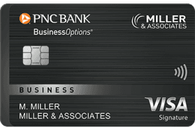 PNC BusinessOptions Visa Signature Credit Card logo