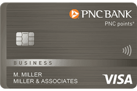 PNC points Visa Business Credit Card logo