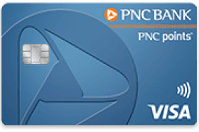 PNC points Visa Credit Card logo