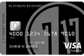 717 Credit Union Visa Platinum Rewards Credit Card logo