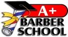 A+ Barber School logo