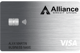 Alliance Credit Union Visa Business Card logo