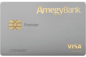 Amegy Bank Premier Visa Credit Card logo